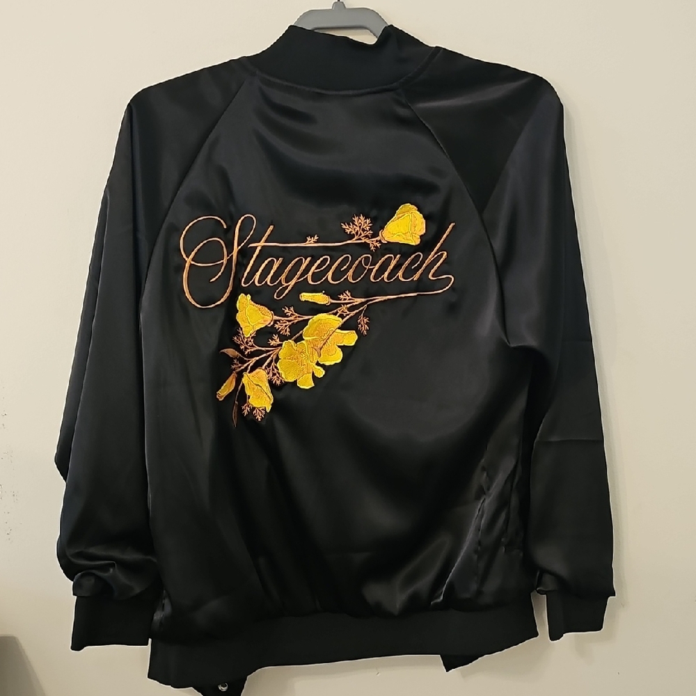 Stagecoach Official Jacket Black Jacket with Gold Embroidery